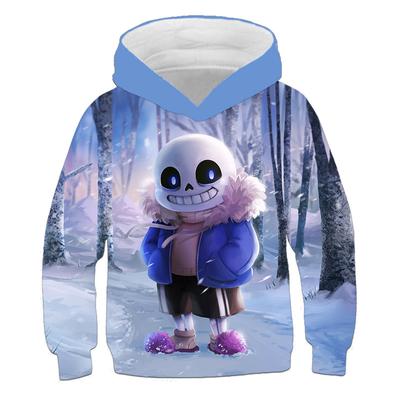 Hoodie 3d Printing Hot Game Undertale Sweatshirt Girl Hooded Fashion Sweatshirt Kids Cartoon Clothes