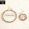 Multi-layer iron elastic snake bone twist collar bracelet punk style exaggerated jewelry suit women
