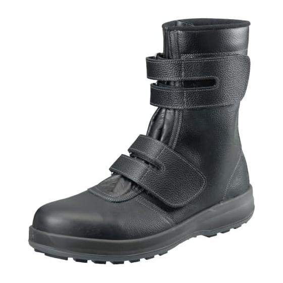 Simon Unisex Adult Safety Comfort Slip Resistance Cushioning Hold SF38 Black Safety Shoes Long JIS Pass Magic
