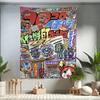 Yo kai Watch Anime Hanging Bohemian Tapestry Bohemian Wall Tapestries Mandala Cheap Hippie Wall Hanging