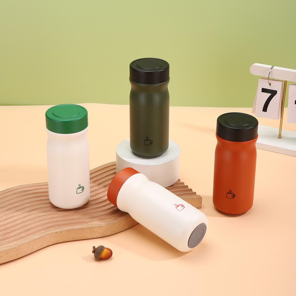 Creative 316 Stainless Steel Thermos Cup Student Portable Small Pocket Cup Car Outdoor Small Fresh Children's Water Cup