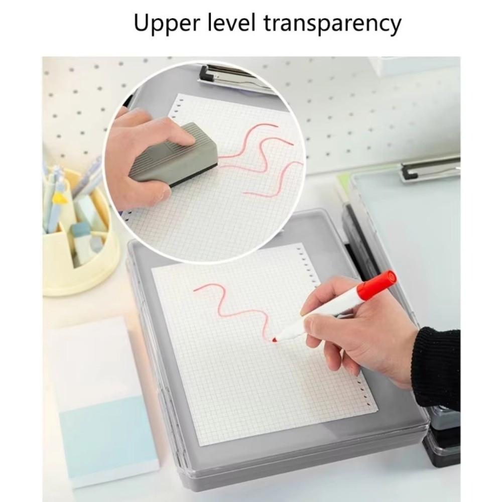 Heavy Duty Nursing Clipboard Folding Clip Board Portable Storage Clipboard  School Office