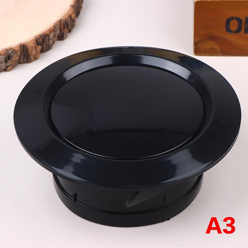 4 Shapes Availables 75/100/125Mm Round Ducting Ventilation Cover Air Vent Extract Valve Grille Air Circulation Vents Cover