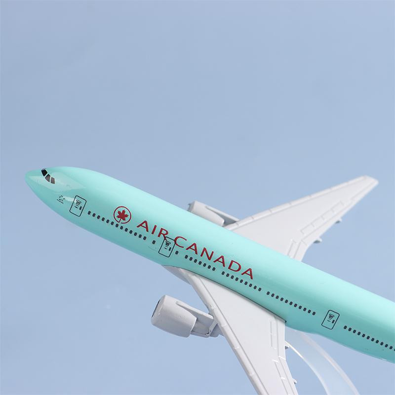 Air Canada Boeing 777 Plane Model Alloy Metal Model Airplane Souvenir Model Aircraft Collection 16Cm