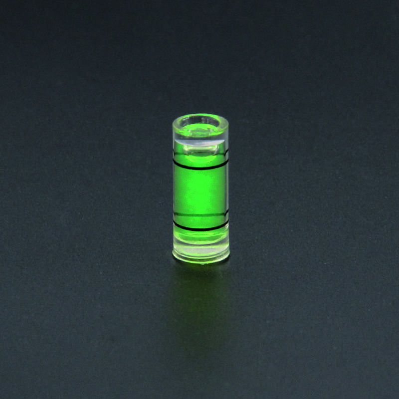 100 Pieces/Lot 6 * 15mm Acrylic Spirit Level Mini Spirit Level Liquid Level Indicator High Precision Horizontal Bubble