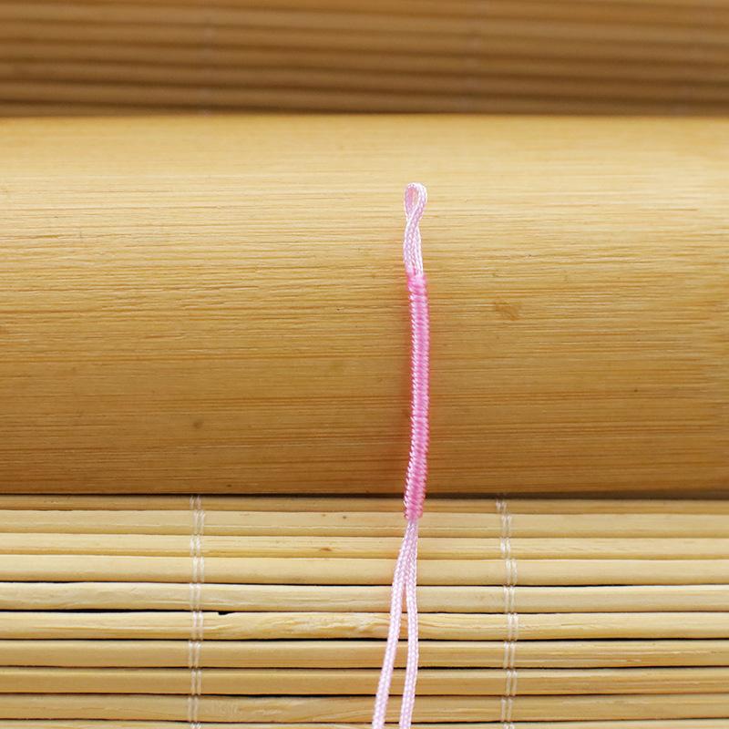 Zeile 72 Zugring Chinesischer Knoten DIY Armband Halskette Schmuckzubehör Weben Arbeit in Bearbeitung Anhänger Schnalle Spule Zugring
