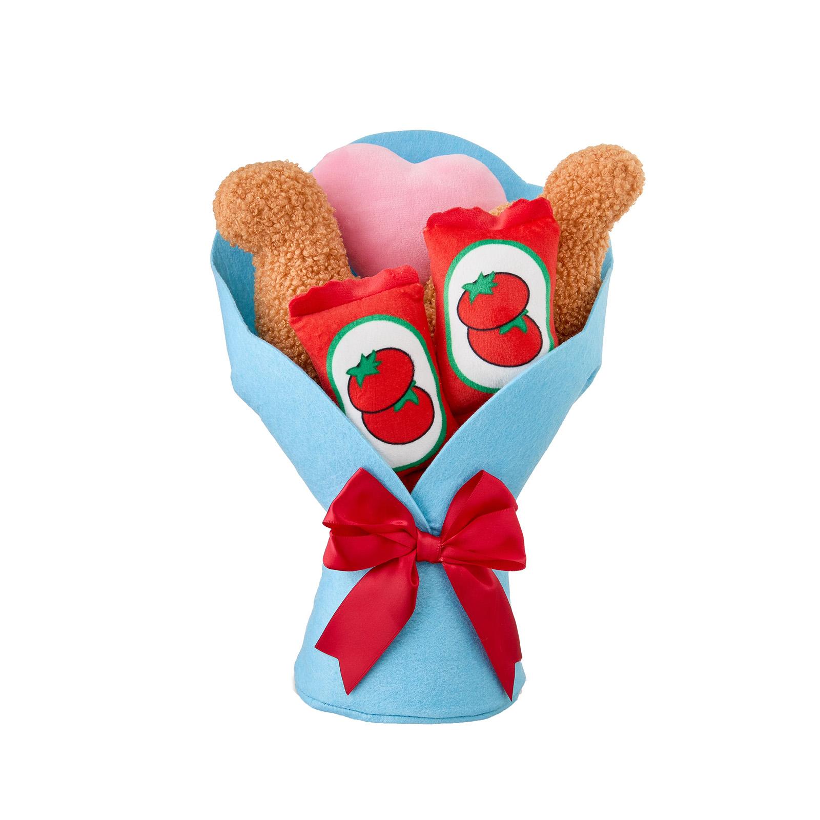 Плюшевый букет ко Дню святого Валентина, подарок на День святого Валентина One Size