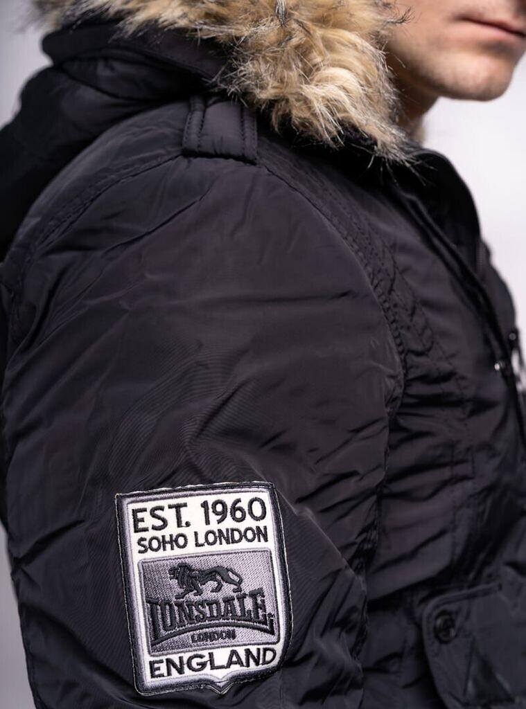 Lonsdale Jarreth Hooded Winter Jacket schwarz