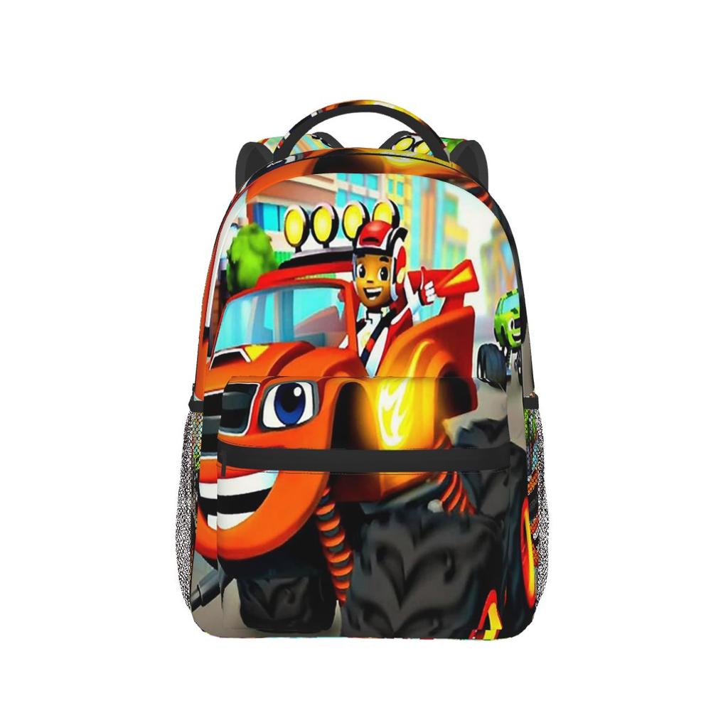 Blaze And The Monster Machines Backpacks Boys Girls Bookbag Children School Bags Cartoon Rucksack Shoulder Bag Large Capacity