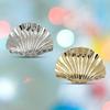 Distinctive Shell Shapes Hair Clip Elegant Hair Clamps Chic Alloy Shell Shapes Hair Clip Accessory for Women's Hair