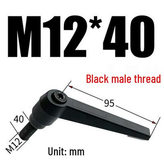 Adjustable Ratchet Handle L-Shaped Wrench with M5/M10/M16 Set Screw 7-Shaped Quick Lock Bolt