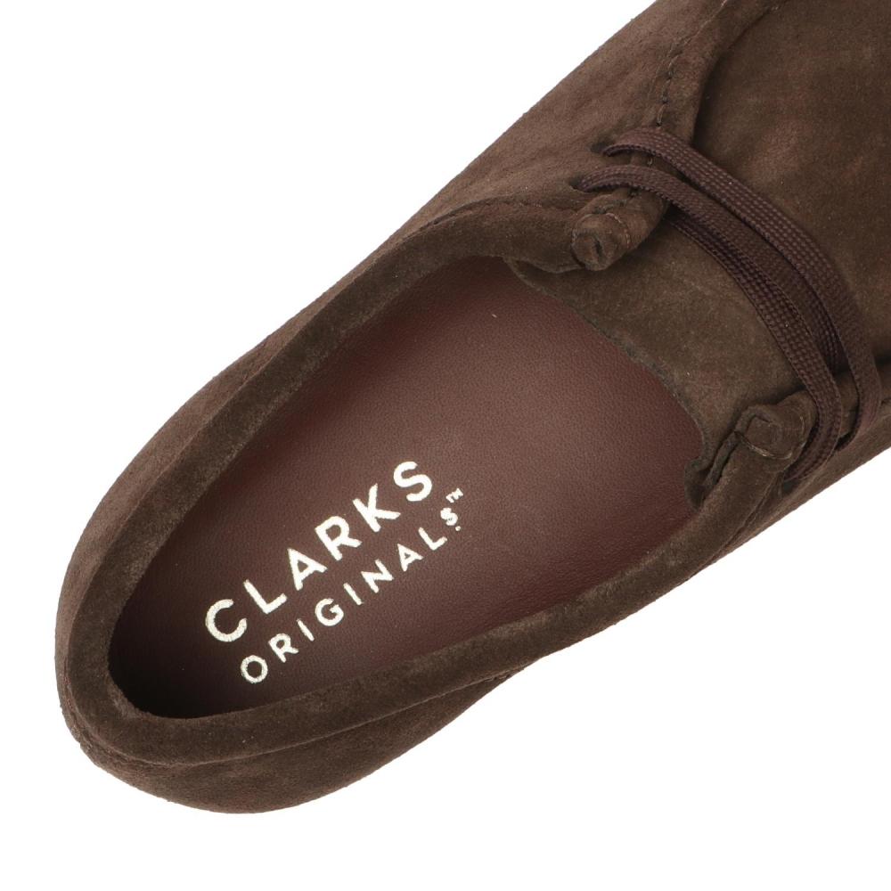 Clarks Wallabee 261566067 Dk Brown Suede