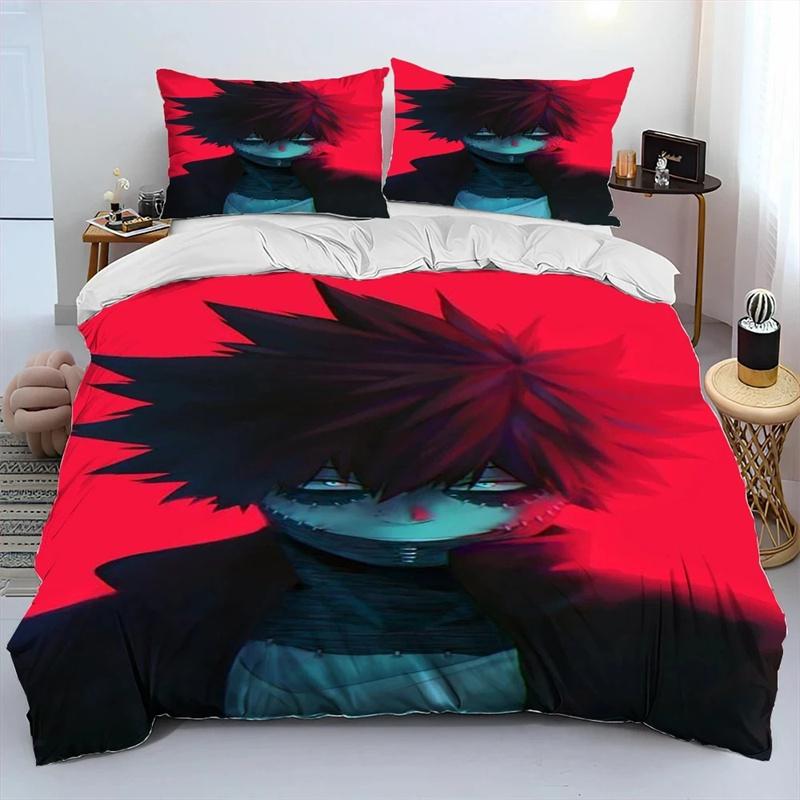 Comfortable Anime Print Duvet Cover Set With Duvet Cover And Pillowcases King Queen Twin Sizes For Boys Girls And Kids