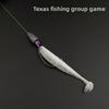 100Pcs/box T Tail Soft Bait Silicone Fishing Tackle Portable Soft Fishing Lures  Freshwater Fishing