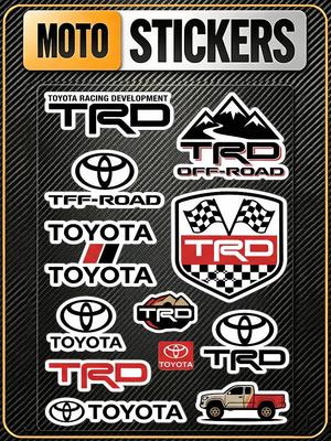 FOR TRO GR Safety Reflective Waterproof Auto Decal Scratch Cover Stickers Universal For Bike Helmet Mug Refrigerator