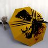 Wolverine, Claws Themed Automatic Opening and Closing Folding Umbrella, 8-rib Windproof, Compact Travel Design, Suitable for All Occasion |