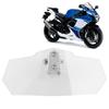 Windshield Extension Kit Universal Heighten Adjustable Clip On Spoiler Motorcycle Wind Deflector