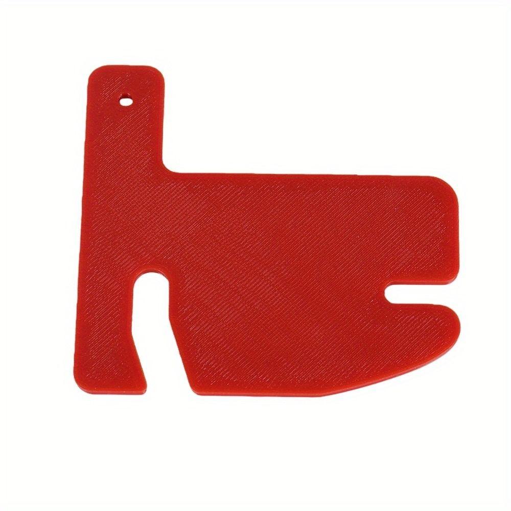 Red Colored Caravans Door Lock Secure Design Entry Lock Peace Of Mind Safety Lock  During Night