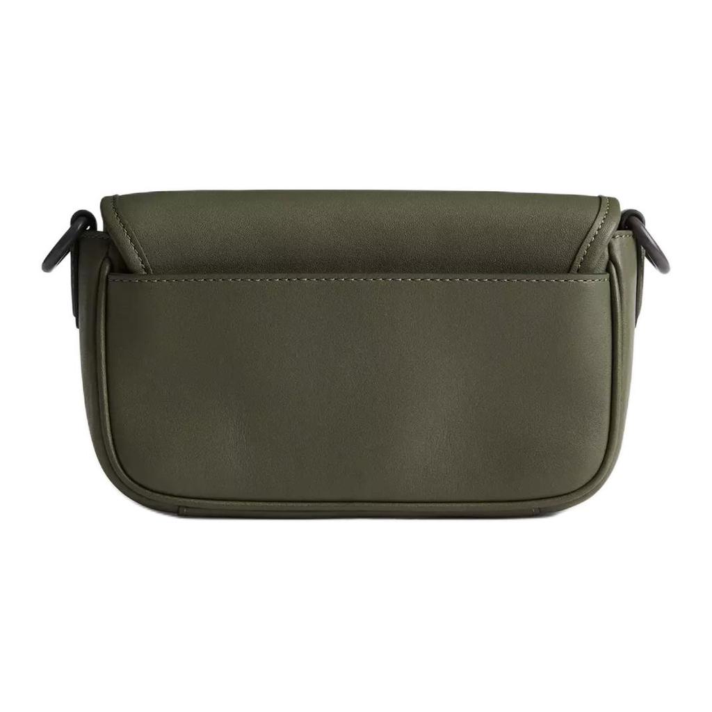 Coach Charter 18 Magnetic Snap Multifunctional Pocket Glove Tanned Leather Handheld Crossbody Shoulder Bag Small Men Bags Green CR755-ARY