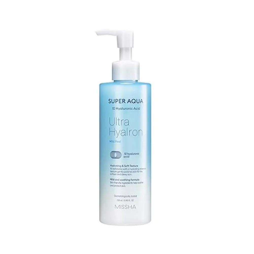 MISSHA Super Aqua Ultra Hyaluron Mild Peel Peeling Gel 250ml, 1 Count one option