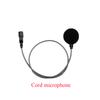 For Cardo PACKTALK Edge Motorcycle Bluetooth intercom headphoneHardwire microphone Flexible cord microphone set