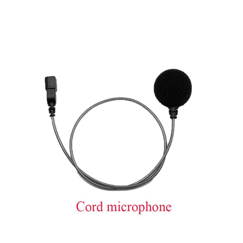 For Cardo PACKTALK Edge Motorcycle Bluetooth intercom headphoneHardwire microphone Flexible cord microphone set
