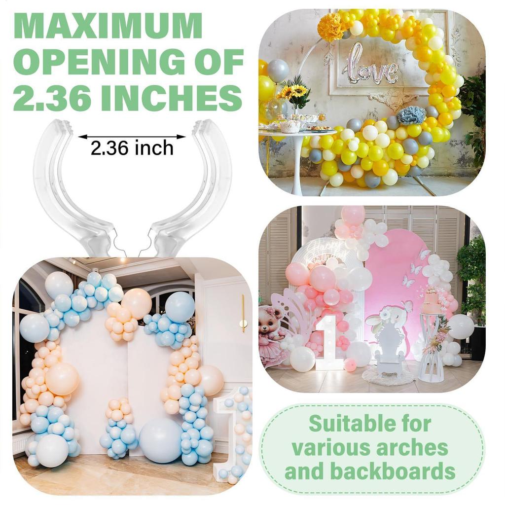 Balloon Clips Spring Clamps For Balloon Arch 10 Pieces Party Favors For Crafts Home Improvement Woodworking Wedding Birthday