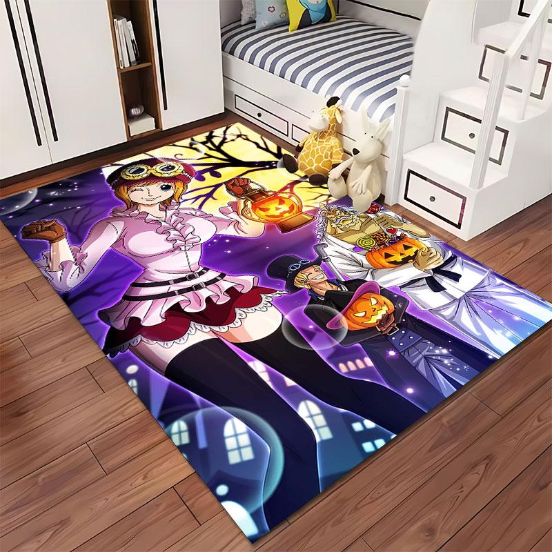 Halloween Anime Characters Design Suitable As a Non-slip Mat for the Living Room or Bedroom Sofa