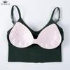 Damer Sexiga Crop Tops Tube Top Kvinnliga Streetwear ärmlös Camis Seamless Sport Underkläder T-BH Crop Top Bandeau Top Tank