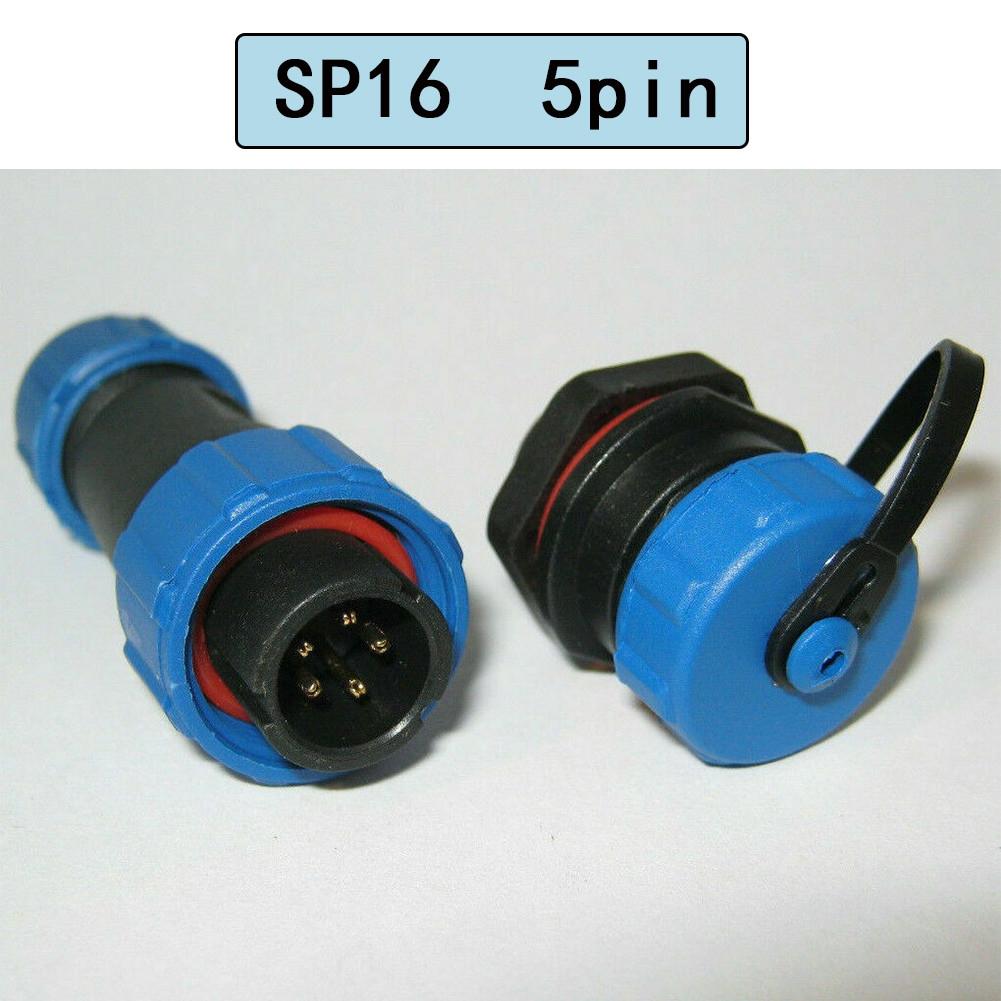 IP68 Waterproof Connector for SP16 Panel Mount Choose from 2 3 4 5 7 9pin