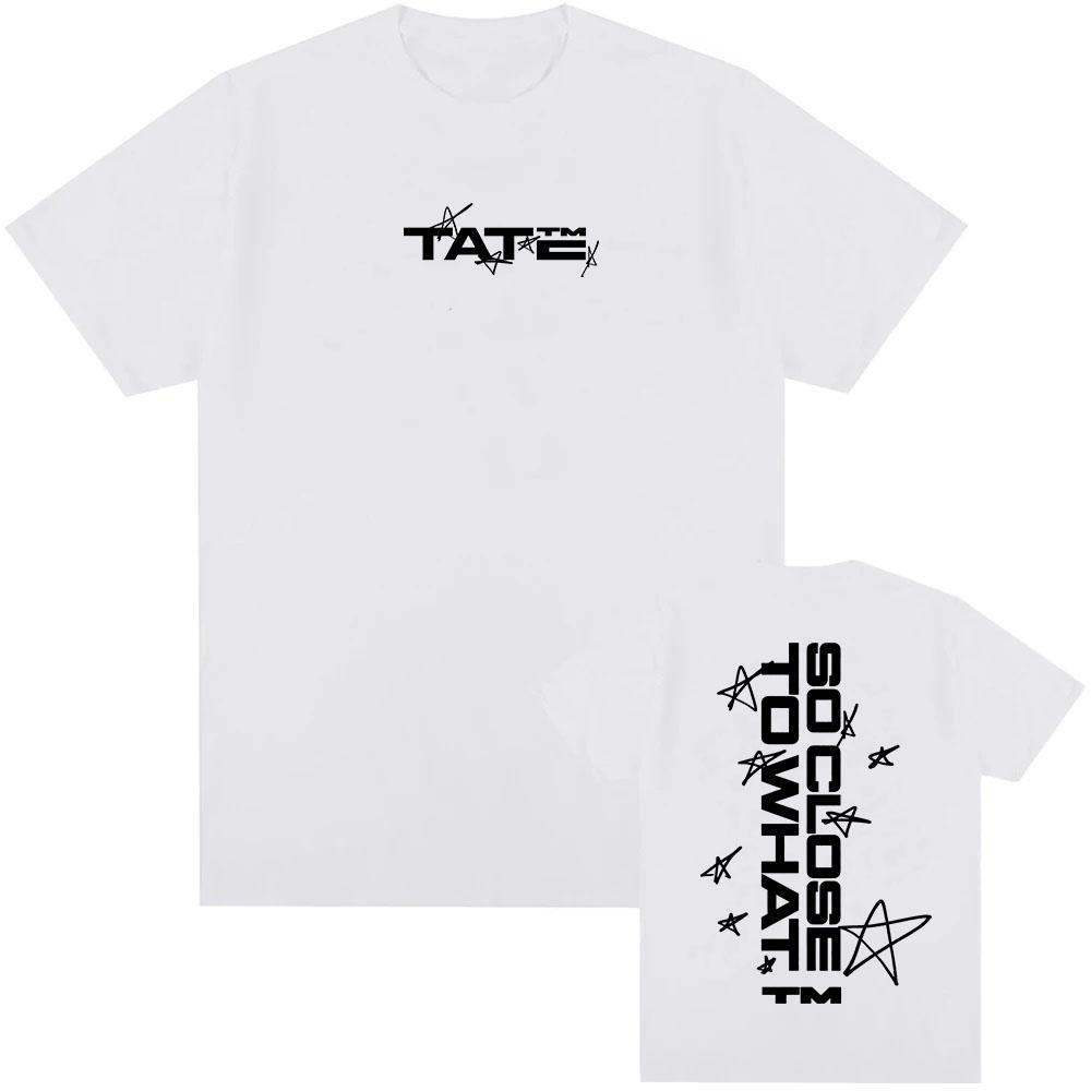 Tate McRae So Close To What Tshirts 2025 New Album Graphic T-shirt Cotton Short Sleeve Summer Print Tee-shirt Men Women Clothing