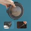 Stainless Steel Food Container Fresh Keeping Box Sealed Lid Crisper Lunch Meal Prep Storage Fridge Kitchen Set Round Square Bowl