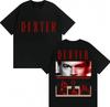 2026 TV Play Dexter Morgan Vintage T-shirt Men's Harajuku Classic Short Sleeve Cotton Casual T-shirts Streetwear Fans Gifts