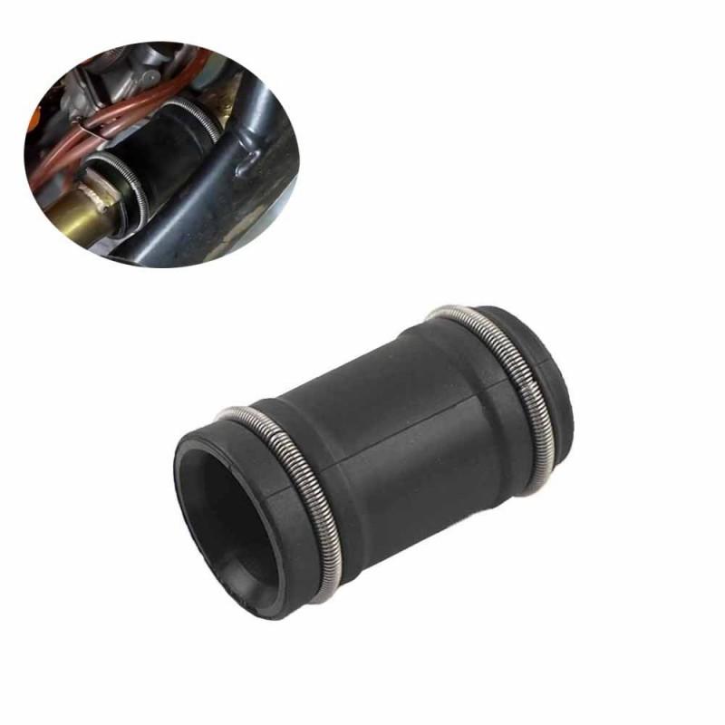 Motorcycle Exhaust Pipe Seal Boot KTM XC EXC XCW 250 300 2-Stroke Dirt Bike Replacement Part Black