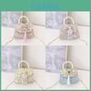 Childrens Pearl Handheld Shoulder Bag With Tassel Chain For Girls Daily Use