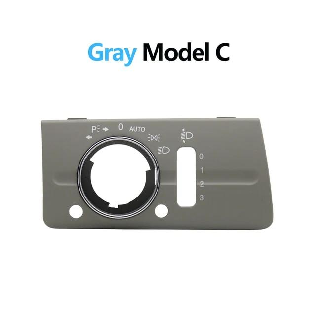 LHD Front Left Dashboard Headlight Lamp Switch Cover Trim Replacement For Mercedes Benz W211 E Class 320 350 550 2003-2008
