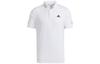 Polo Shirts Men's White Polo Collar Moderate Straight Fit HA3129