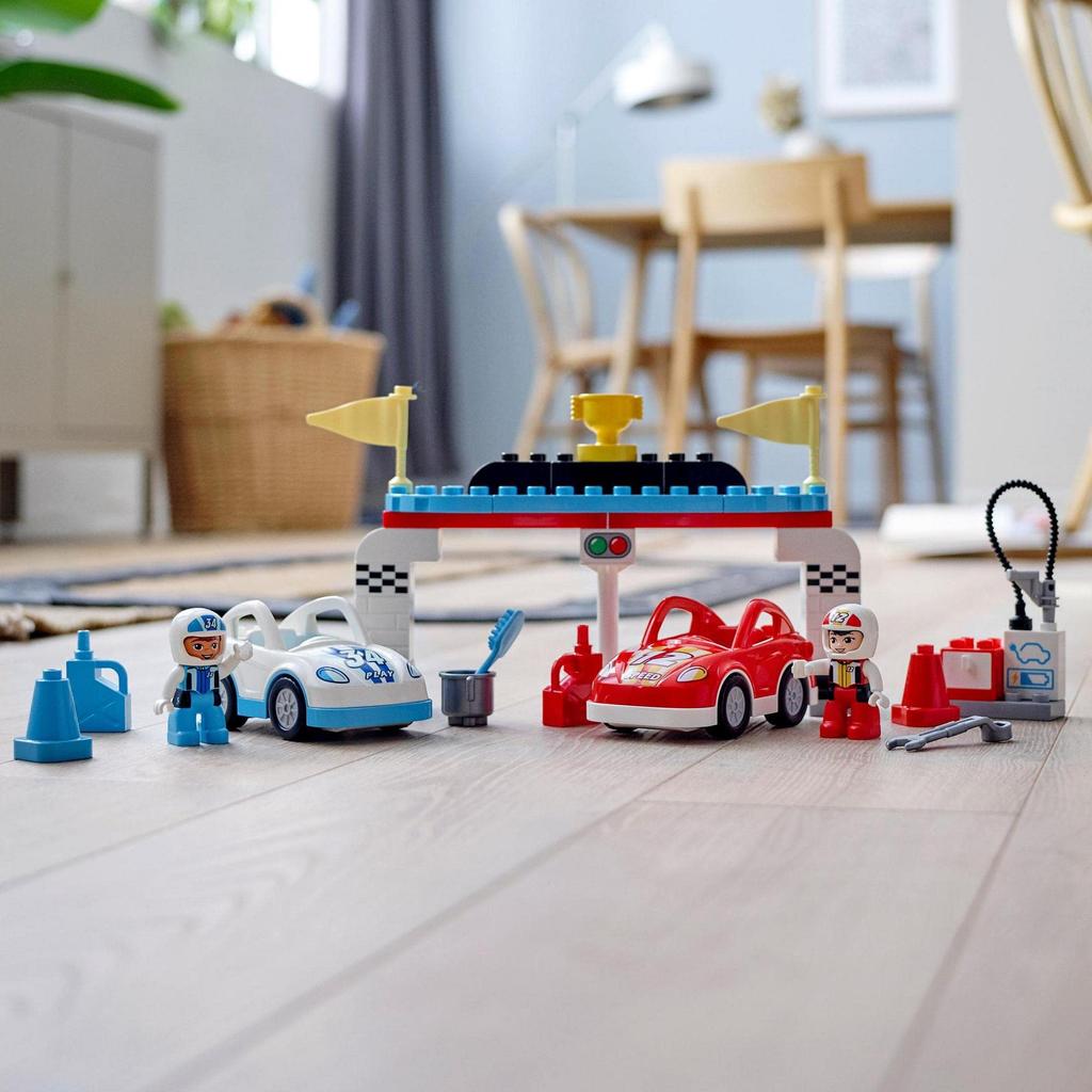 LEGO Duplo Duplo Town Race Car 10947 Toy Racing Car Boys Girls Ages 2+