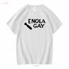 Enola Gay Little Boy B 29 Superfortress Airplane Atomic Bomb T Shirt 11232 Long or Short Sleeves Vintage Washed Versatile