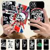 Punk Rock Phone Case For iPhone 14 11 12 13 Mini Pro XS Max Cover 6 7 8 Plus X XR SE 2020 Funda Shell