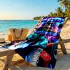 Roblox Customizable Name Beach Towel Super Soft & Absorbent Ideal for Travel Outdoor Swim Pool Yoga Surf Camping Hiking Gym Gift Holiday