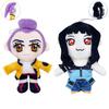 Figura Rumi Mira Zoey Anime Caçadores de Demônios Brinquedos de Pelúcia Tigre Roxo Fofo Chapéu Preto Picaça Caça Grupo de Meninas Recheado Para Fãs Presentes