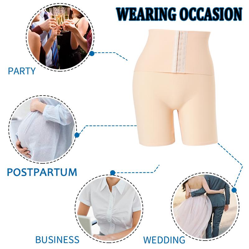 High Waist Panties Women Slimming Butt Lifter Padded Hip Shapewear Body Shaper Shorts Thigh Slimmer Shapewear Panties