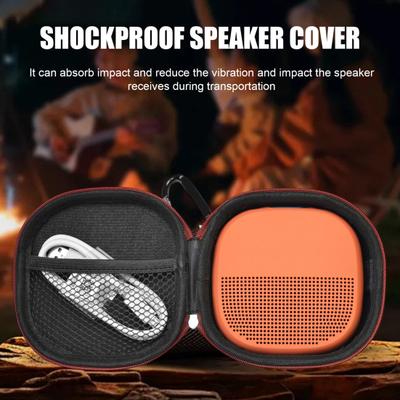 Speaker Storage Bag Easy Buckle Carry Comprehensive Speaker Bag Anti-bump Design Lightweight Speaker Case