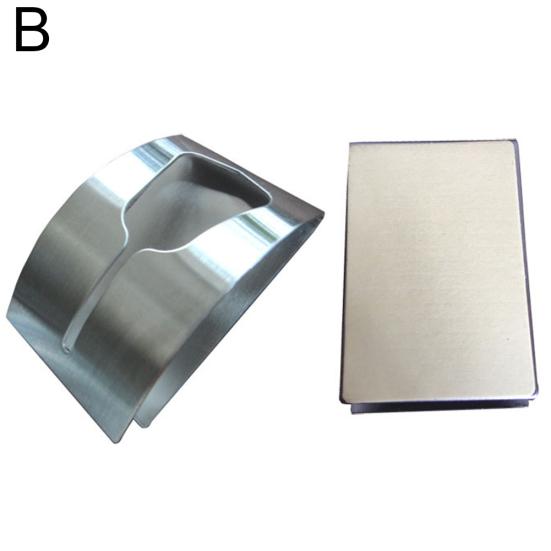 Stainless Steel Kitchen Storage Rail Bathroom Towel Hanger Wall Mount Holder