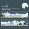 Endless Journey Scenic PET Tape: Travel, Mountains, Rivers, Meteorites Decor Stickers