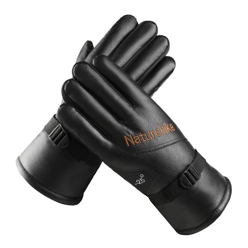 Winter Herren Ski Fahrhandschuhe Verdickt Warm Mode Stall Ski Motorrad Elektrofahrzeug Handschuhe