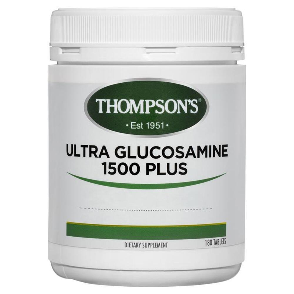 

Thompsons Ultra Glucosamine 1500mg Plus 180 Tablets