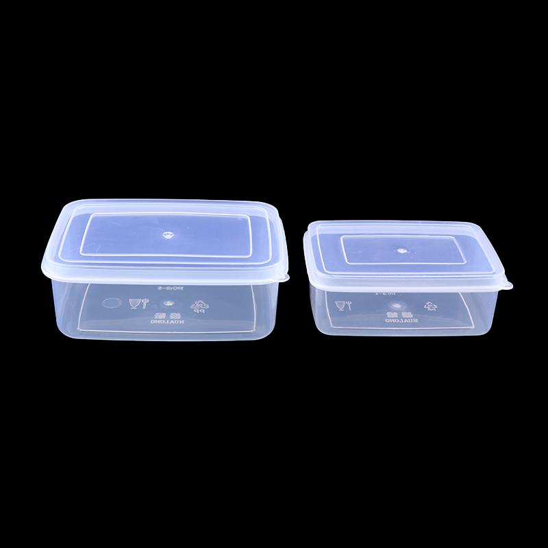 300/500 ml recipient dreptunghiular din plastic transparent special pentru frigider sigilat cutie de depozitare bucatarie de calitate alimentara