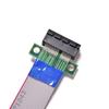 Pci-E Express 1X Slot Riser Card Adapter Extender Extension Ribbon Flex Cable
